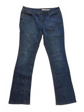 DKNY Soho Bootcut Jeans Med Wash Mid Rise Size 10 Classic, Office Casual